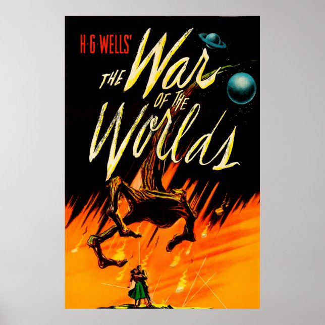Der Krieg der Welt 1953 - Theateraufführung Poster (Vorne)