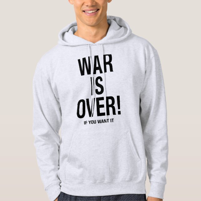 Der Krieg ist vorbei Hoodie (Vorderseite)