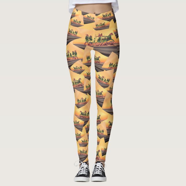 Der Krieger Leggings (Vorderseite)