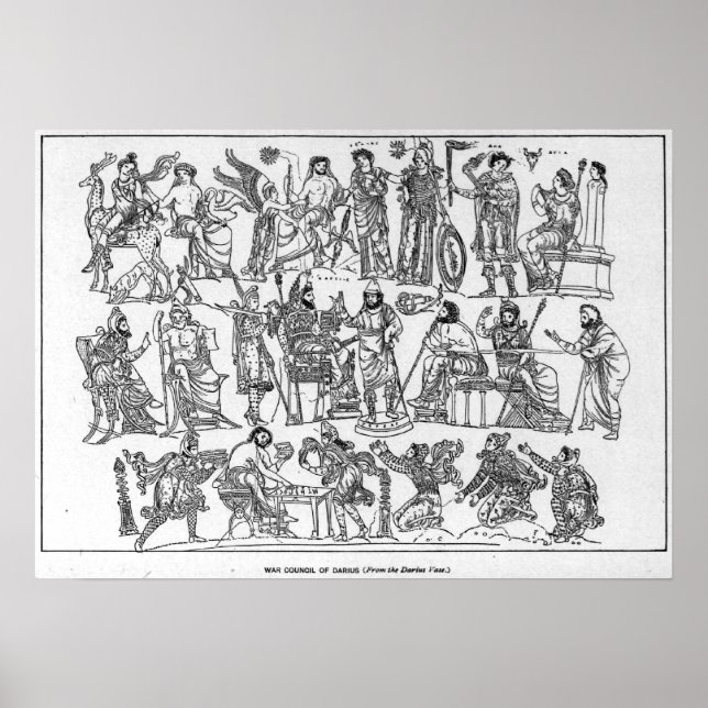 Der Kriegs-Rat von Darius Poster (Vorne)