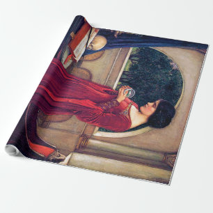 Der Kristallball, John William Waterhouse Geschenkpapier