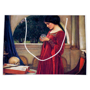 Der Kristallball, John William Waterhouse Große Geschenktüte