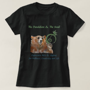 Der Kronleuchter und die Schnecke, der Bär T-Shirt
