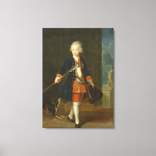 Der Kronprinz Frederick II Leinwanddruck