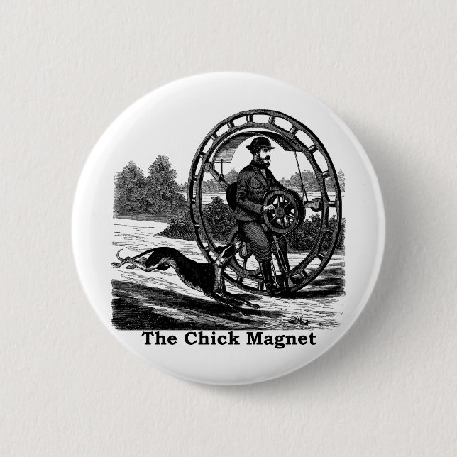 Der Küken-Magnet Button (Vorderseite)
