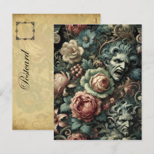 ⚰️ Der Kummerrat - Gothic Viktorianisch Feiertagspostkarte