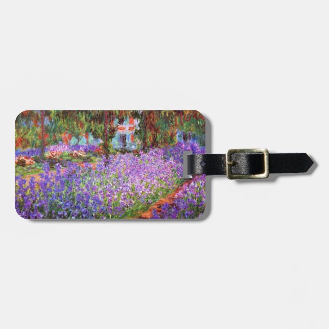 Der Kunstgarten von Giverny Gepäckanhänger (Vorderseite horizontal)