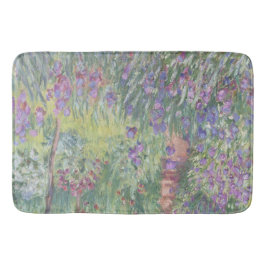 Der Künstlergarten in Giverny von Claude Monet Badematte