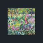 Der Künstlergarten in Giverny von Claude Monet Leinwanddruck<br><div class="desc">The Artist's Garden at Giverny von Claude Monet (1900)</div>