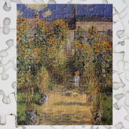 Der Künstlergarten in Vetheuil von Claude Monet