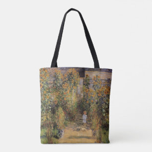 Der Künstlergarten in Vetheuil von Claude Monet Tasche