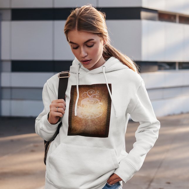 Der künstlerische Kaffeecup Hoodie (Von Creator hochgeladen)