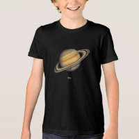 Der künstlerische Saturn mit lebhaften Rings