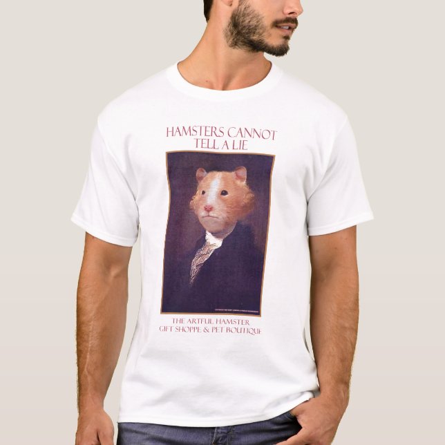 Der kunstvolle Hamster-George-T - Shirt (Vorderseite)