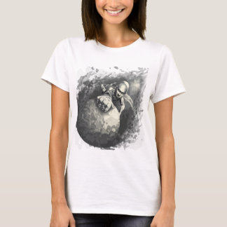 der kupferne Bergsteiger Größengleich T-Shirt