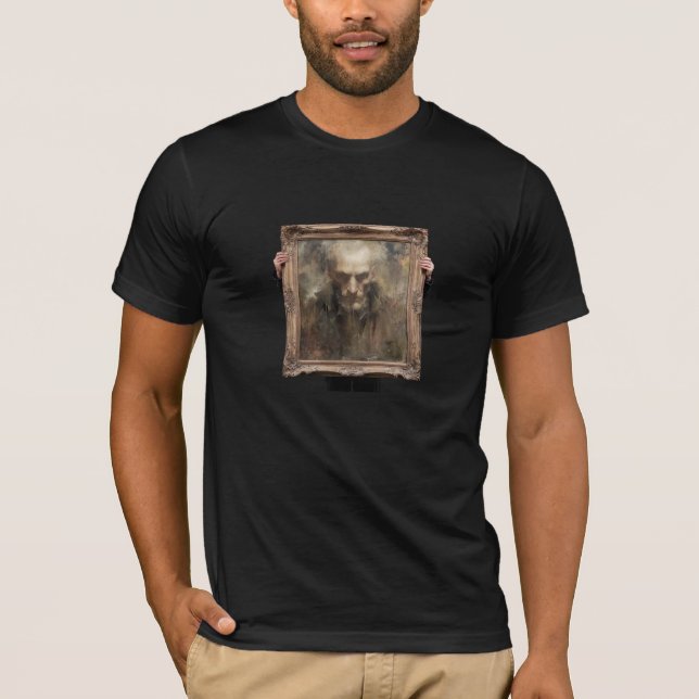 Der Kuratorhandler — gothische Feinkunst T-Shirt (Vorderseite)
