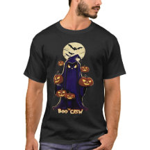 Der Kürbis-T - Shirt der Boo-Crew