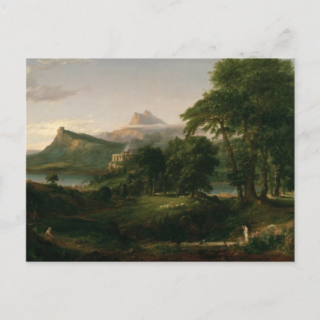 Der Kurs des Empire, der arkadische Staat Postkarte (Vorderseite)