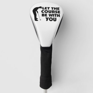 Der Kurs ist mit Ihnen Golf spielend Headcover