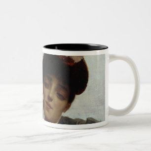 Der Kuss, 1887 Zweifarbige Tasse