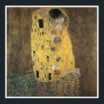 Der Kuss, 1907-08 Gustav Klimt Poster<br><div class="desc">Der Kuss,  1907-08 Gustav Klimt</div>