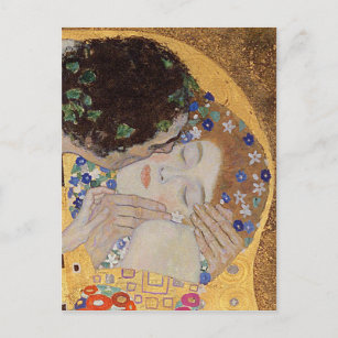 Der Kuss, 1907-08 Postkarte