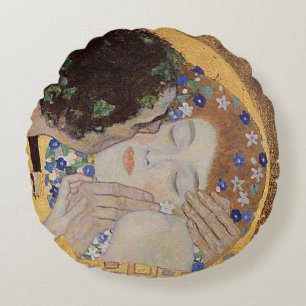 Der Kuss, 1907-08 Rundes Kissen