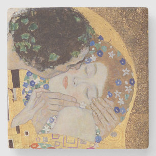 Der Kuss, 1907-08 Steinuntersetzer