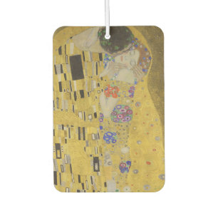 Der Kuss, Art Nouveau Ölgemälde, Gustav Klimt Autolufterfrischer