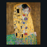Der Kuss der Schürze Gustav Klimt Poster<br><div class="desc">Der Kuss von Gustav Klimt Poster</div>