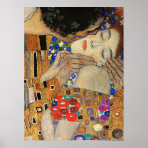 Der Kuss (Detail) Gustav Klimt Poster