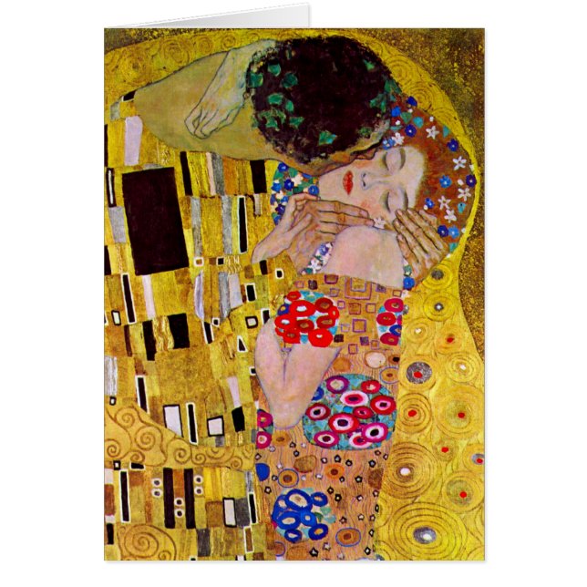 Der Kuss durch Gustav Klimt (Vorne)