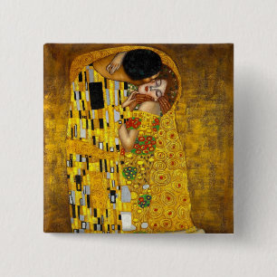 Der Kuss durch Gustav Klimt Button