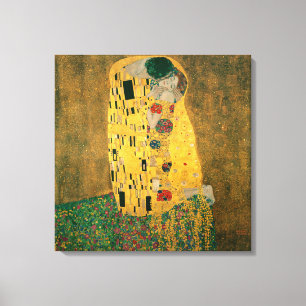 Der Kuss durch Gustav Klimt Leinwanddruck