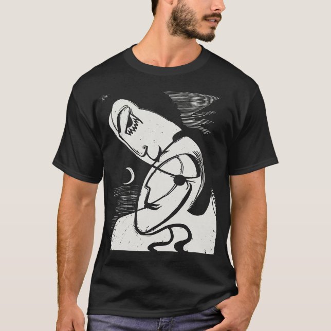 Der Kuss, Ernst Ludwig Kirchner T-Shirt (Vorderseite)