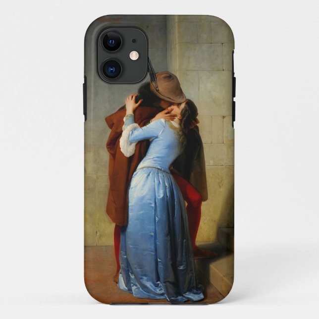 Der Kuss Francesco Hayez Case-Mate iPhone Hülle (Rückseite)