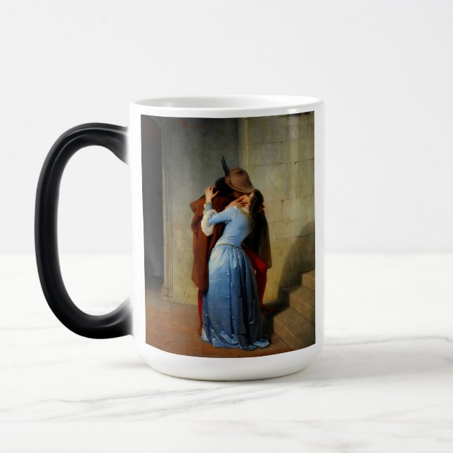 Der Kuss Francesco Hayez Verwandlungstasse (Links)