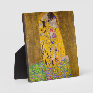 Der Kuss   Gustav Klimt   Fotoplatte