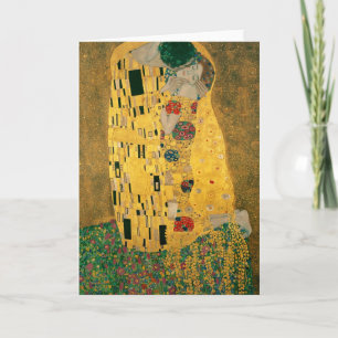 Der Kuss - Gustav Klimt Karte