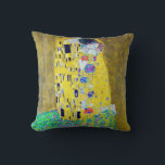 Der Kuss, Gustav Klimt Kissen<br><div class="desc">Gustav Klimt (14. Juli 1862 - 6. Februar 1918) war ein österreichischer symbolischer Maler und einer der prominentesten Mitglieder der Wiener Sezessionsbewegung. Klimt ist bekannt für seine Gemälde, Wandmalereien, Skizzen und andere Kunstgegenstände. Neben seinen figurativen Werken, die Allegorien und Portraits enthalten, malte er Landschaften. Unter den Künstlern der Wiener Sezession...</div>