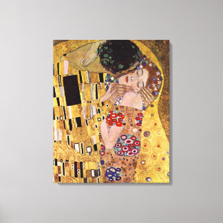 Der Kuss, Gustav Klimt Leinwanddruck