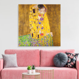 Der Kuss | Gustav Klimt | Leinwanddruck