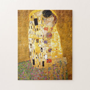 Der Kuss Gustav Klimt Malerei Kunst Vİntage Alt