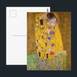 Der Kuss | Gustav Klimt | Postkarte<br><div class="desc">Der Kiss ist ein Gemälde von Gustav Klimt aus dem Jahr 1901.</div>