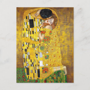 Der Kuss - Gustav Klimt Postkarte