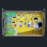 Der Kuss, Gustav Klimt Serviertablett<br><div class="desc">Gustav Klimt (14. Juli 1862 - 6. Februar 1918) war ein österreichischer symbolischer Maler und einer der prominentesten Mitglieder der Wiener Sezessionsbewegung. Klimt ist bekannt für seine Gemälde, Wandmalereien, Skizzen und andere Kunstgegenstände. Neben seinen figurativen Werken, die Allegorien und Portraits enthalten, malte er Landschaften. Unter den Künstlern der Wiener Sezession...</div>