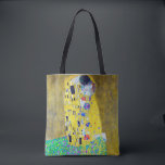 Der Kuss, Gustav Klimt Tasche<br><div class="desc">Gustav Klimt (14. Juli 1862 - 6. Februar 1918) war ein österreichischer symbolischer Maler und einer der prominentesten Mitglieder der Wiener Sezessionsbewegung. Klimt ist bekannt für seine Gemälde, Wandmalereien, Skizzen und andere Kunstgegenstände. Neben seinen figurativen Werken, die Allegorien und Portraits enthalten, malte er Landschaften. Unter den Künstlern der Wiener Sezession...</div>
