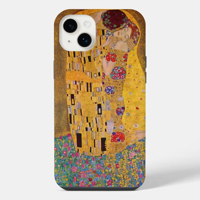 Der Kuss iPhone 14 Plus Hülle (Rückseite)