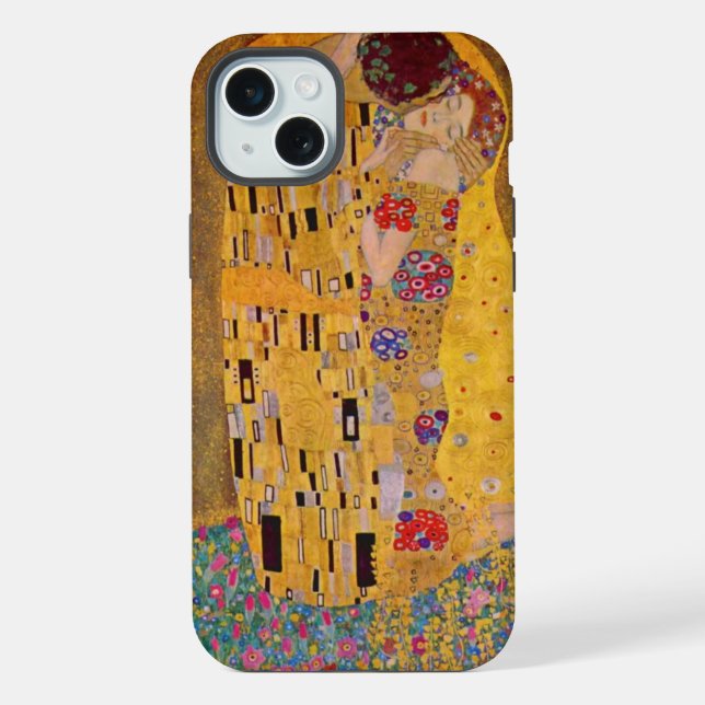 Der Kuss iPhone 15 Plus Hülle (Rückseite)