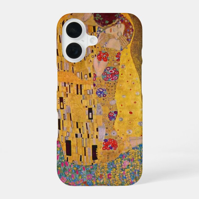 Der Kuss iPhone 16 Hülle (Rückseite)